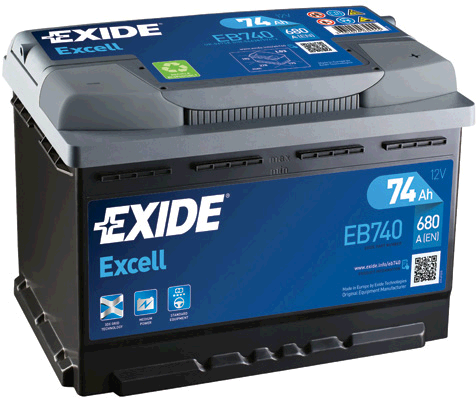 Аккумулятор EXIDE арт. EB740